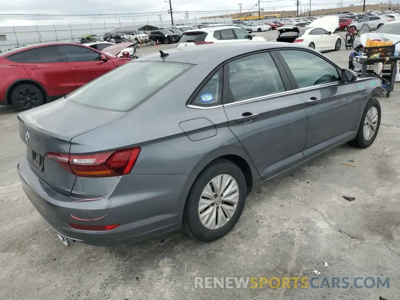 3 Photograph of a damaged car 3VWC57BU9KM149124 VOLKSWAGEN JETTA 2019