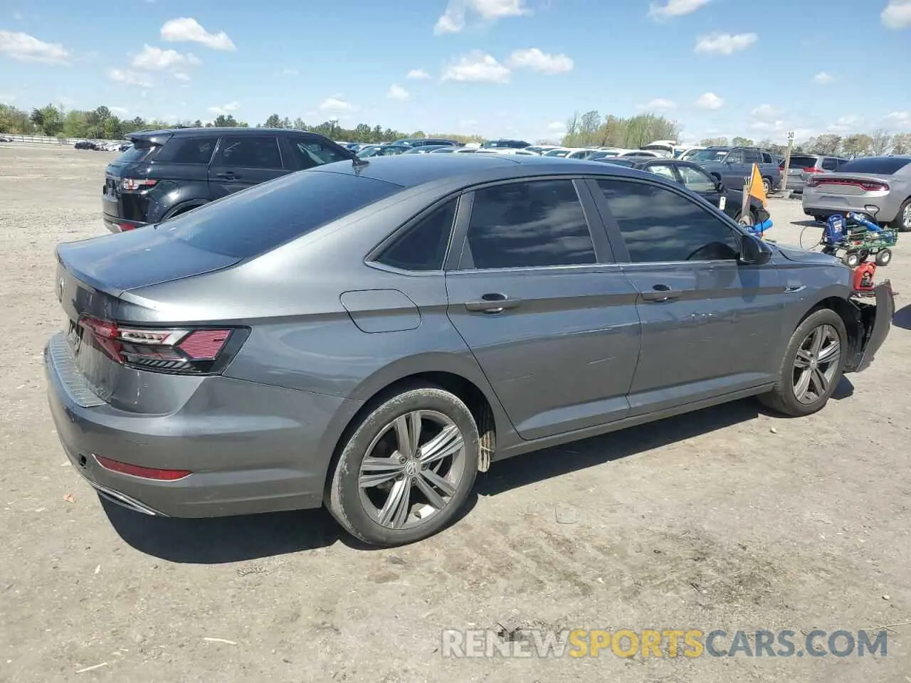 3 Photograph of a damaged car 3VWC57BU9KM161421 VOLKSWAGEN JETTA 2019