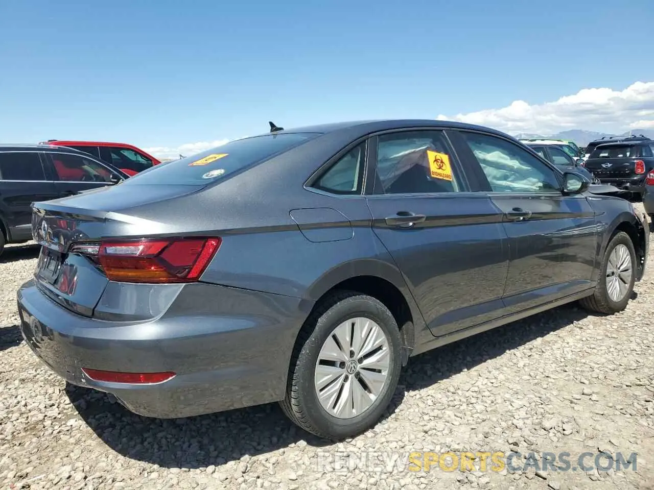 3 Photograph of a damaged car 3VWC57BU9KM216675 VOLKSWAGEN JETTA 2019