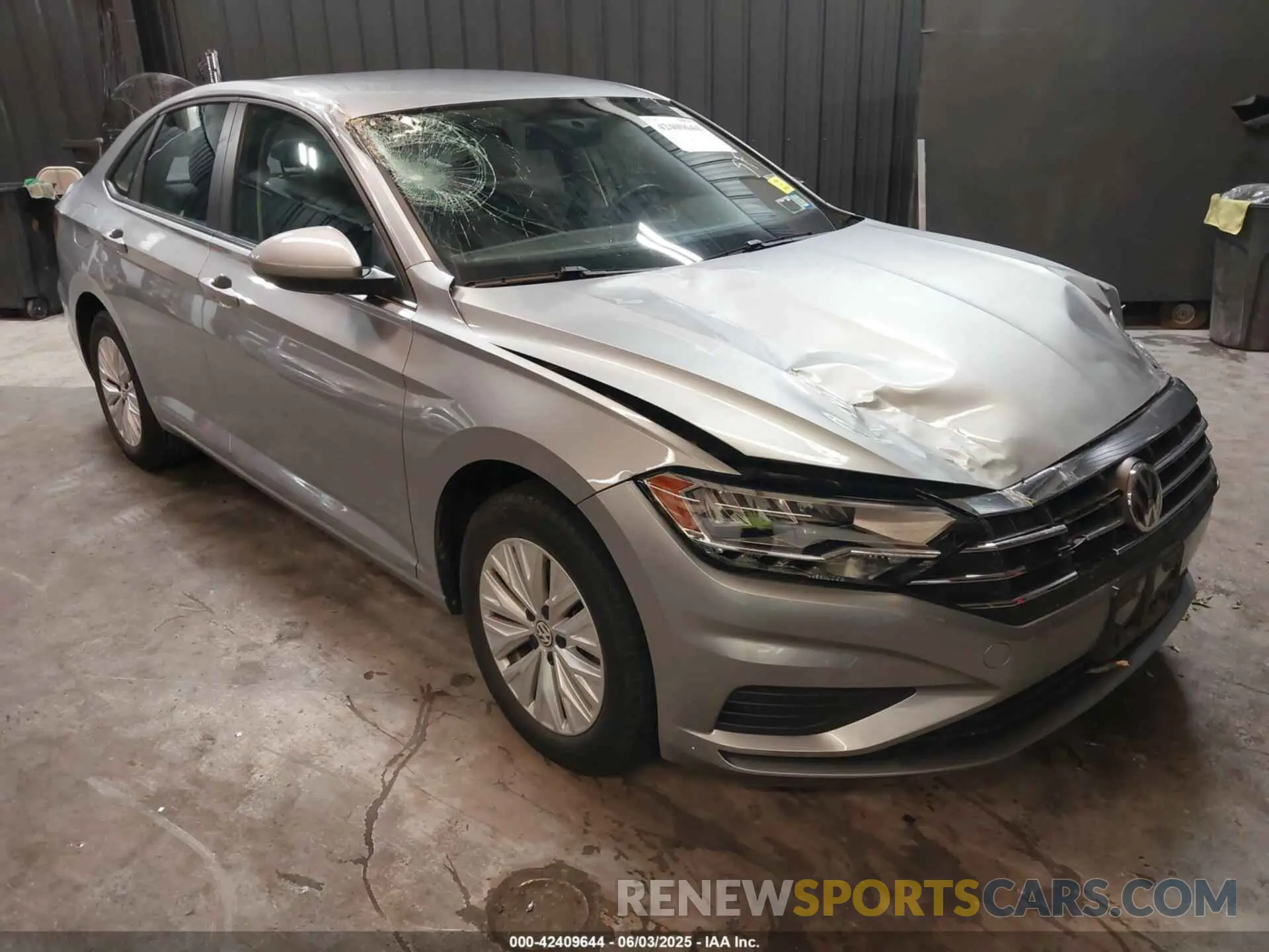 1 Photograph of a damaged car 3VWC57BU9KM228972 VOLKSWAGEN JETTA 2019