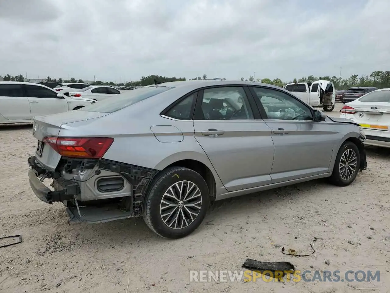 3 Photograph of a damaged car 3VWC57BU9KM251491 VOLKSWAGEN JETTA 2019