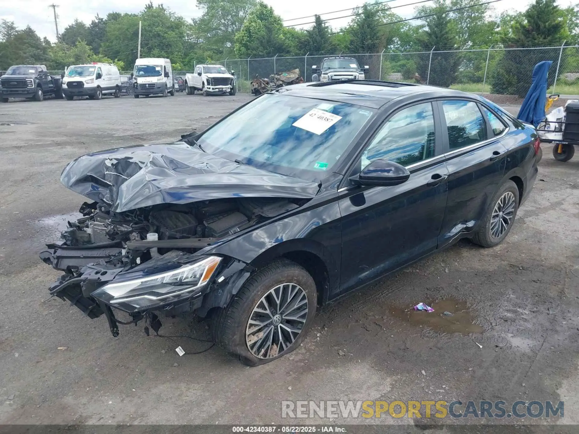 2 Photograph of a damaged car 3VWC57BU9KM261602 VOLKSWAGEN JETTA 2019