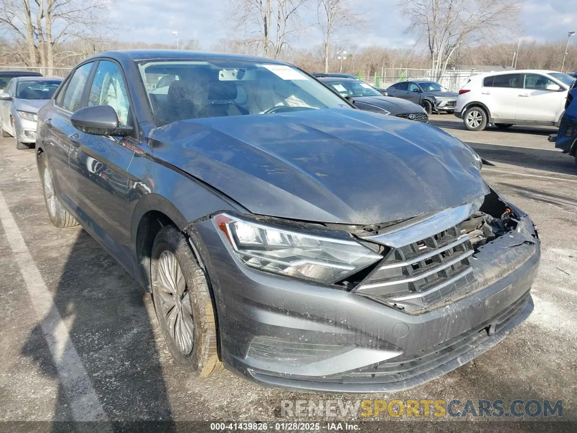 1 Photograph of a damaged car 3VWC57BUXKM022849 VOLKSWAGEN JETTA 2019