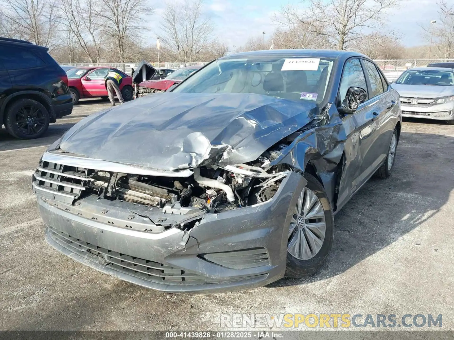 2 Photograph of a damaged car 3VWC57BUXKM022849 VOLKSWAGEN JETTA 2019