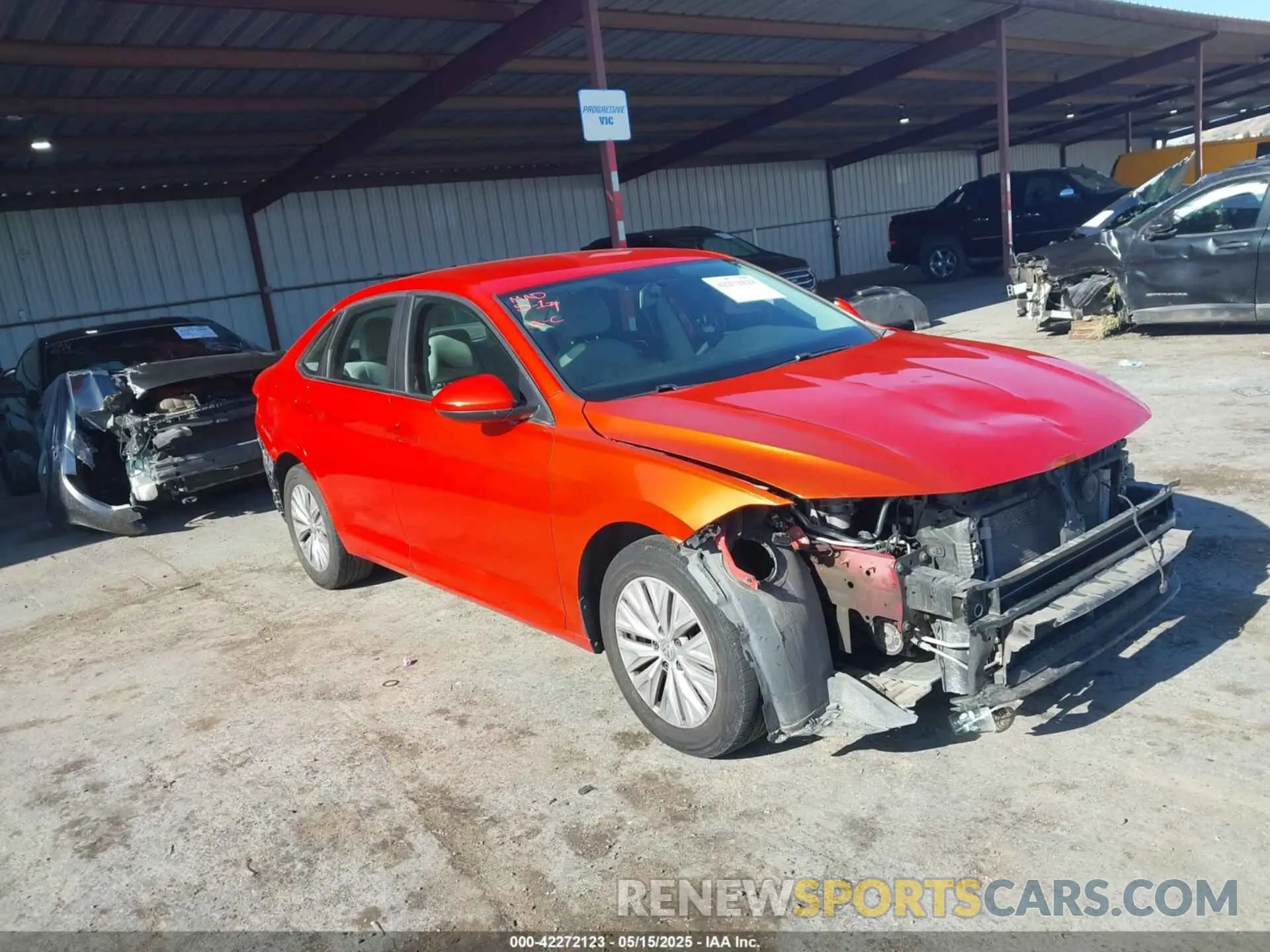 1 Photograph of a damaged car 3VWC57BUXKM024116 VOLKSWAGEN JETTA 2019