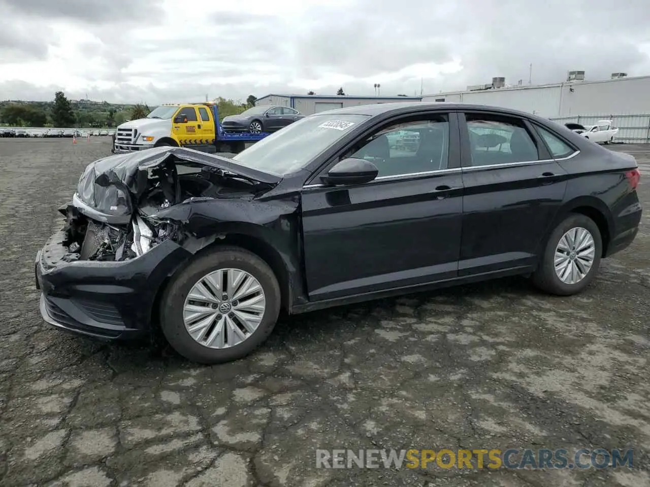 1 Photograph of a damaged car 3VWC57BUXKM031616 VOLKSWAGEN JETTA 2019