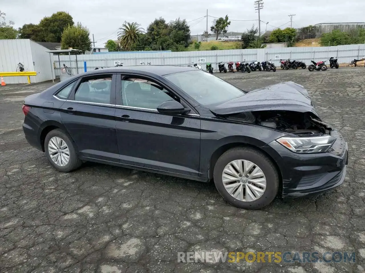 4 Photograph of a damaged car 3VWC57BUXKM031616 VOLKSWAGEN JETTA 2019