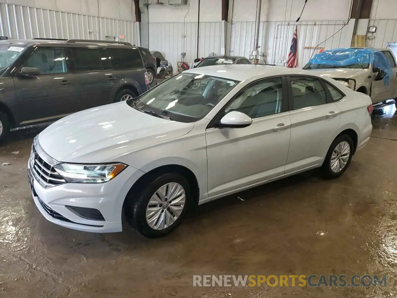 1 Photograph of a damaged car 3VWC57BUXKM058914 VOLKSWAGEN JETTA 2019