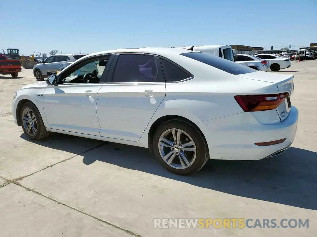 2 Photograph of a damaged car 3VWC57BUXKM087443 VOLKSWAGEN JETTA 2019
