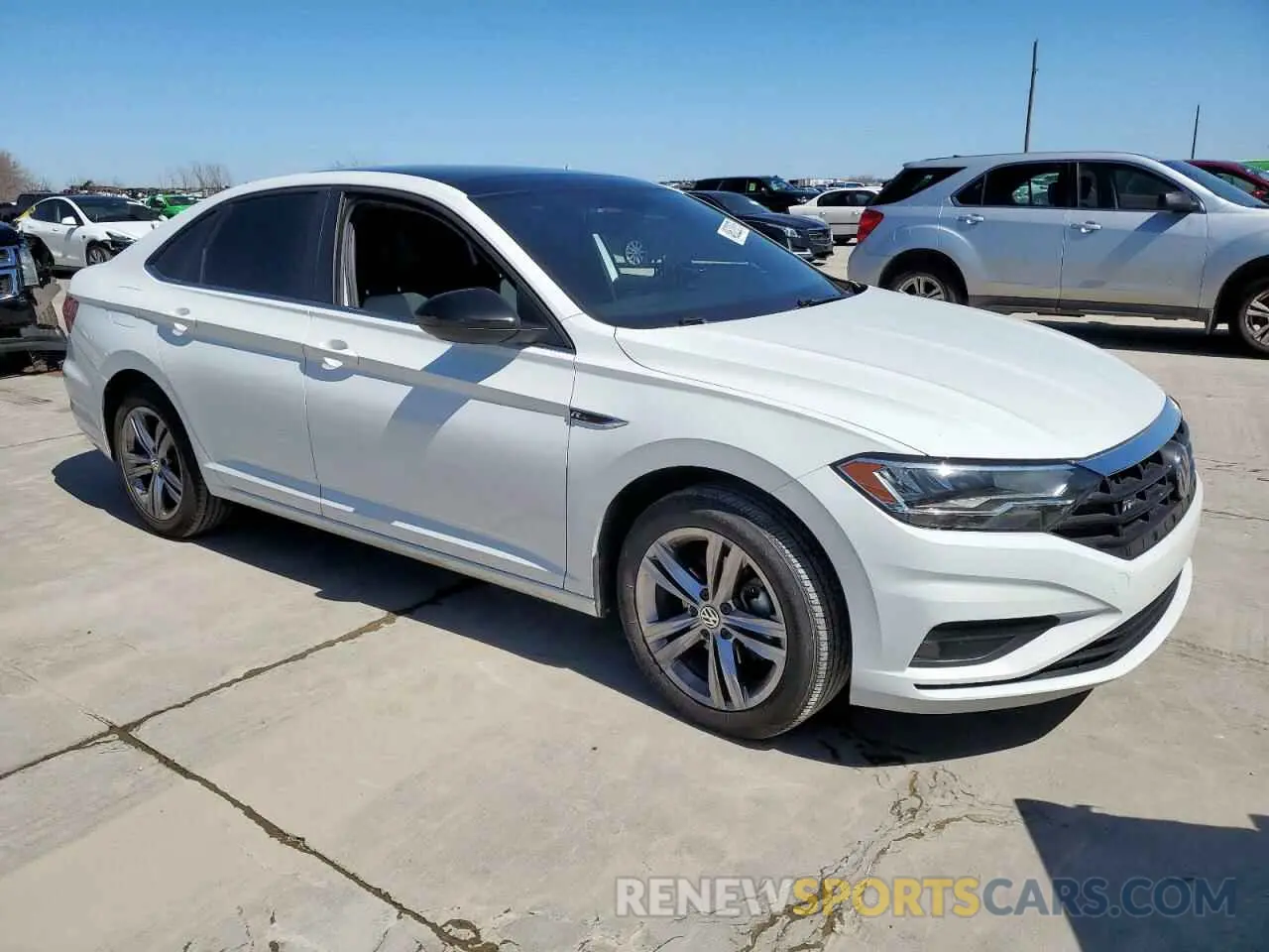 4 Photograph of a damaged car 3VWC57BUXKM087443 VOLKSWAGEN JETTA 2019