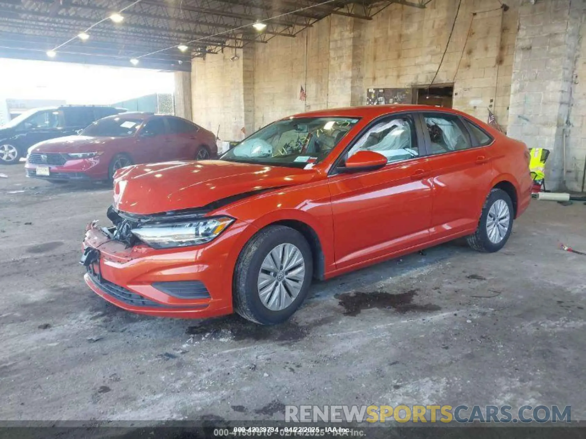 2 Photograph of a damaged car 3VWC57BUXKM110137 VOLKSWAGEN JETTA 2019
