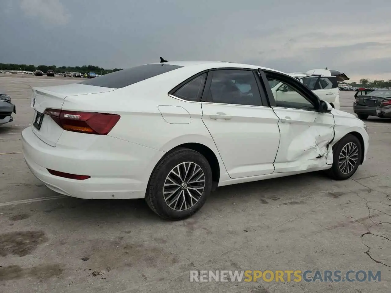 3 Photograph of a damaged car 3VWC57BUXKM121591 VOLKSWAGEN JETTA 2019