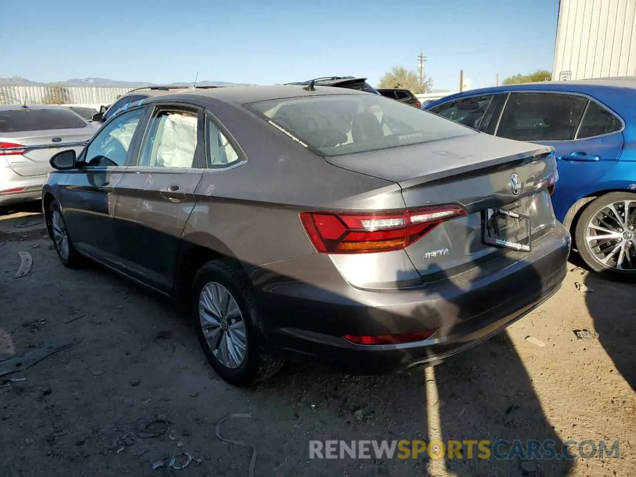 2 Photograph of a damaged car 3VWC57BUXKM132252 VOLKSWAGEN JETTA 2019