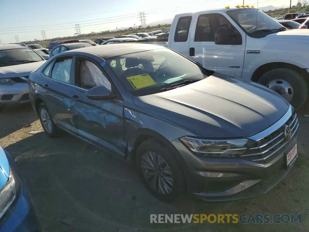 4 Photograph of a damaged car 3VWC57BUXKM132252 VOLKSWAGEN JETTA 2019