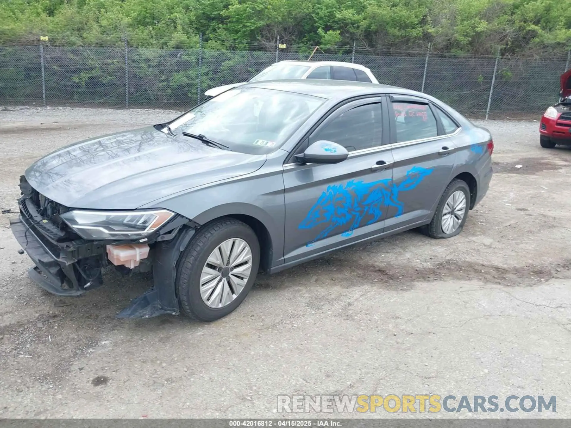 2 Photograph of a damaged car 3VWC57BUXKM144711 VOLKSWAGEN JETTA 2019