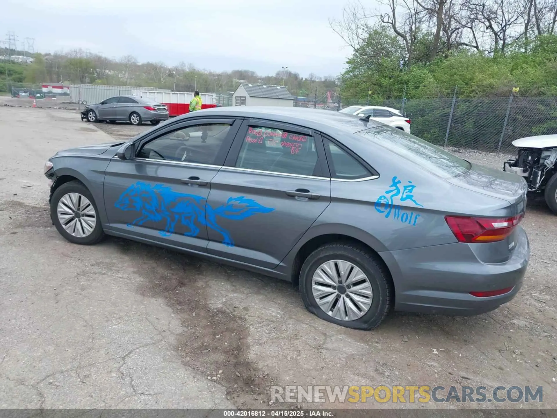 3 Photograph of a damaged car 3VWC57BUXKM144711 VOLKSWAGEN JETTA 2019