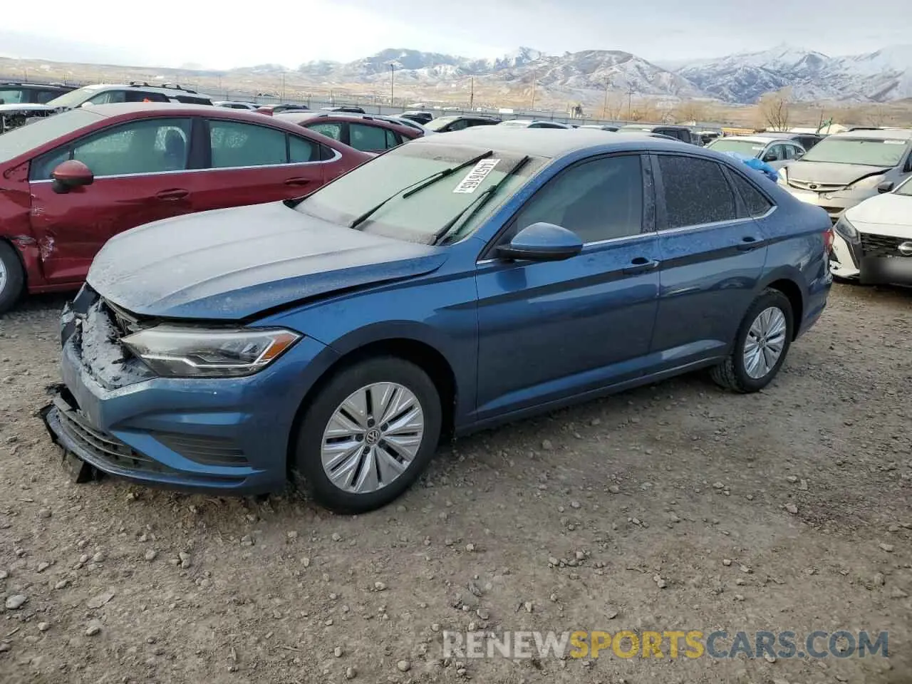 1 Photograph of a damaged car 3VWC57BUXKM155515 VOLKSWAGEN JETTA 2019