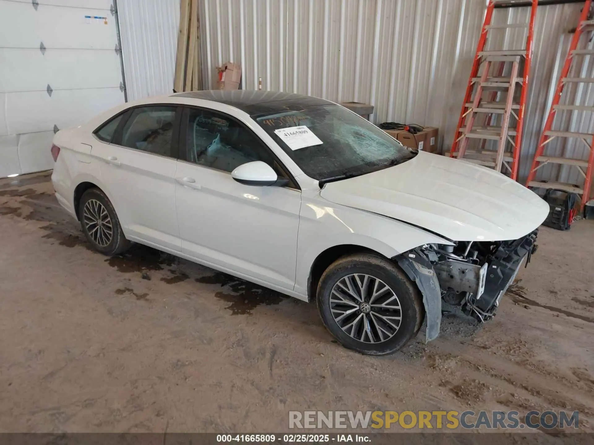 1 Photograph of a damaged car 3VWC57BUXKM193276 VOLKSWAGEN JETTA 2019