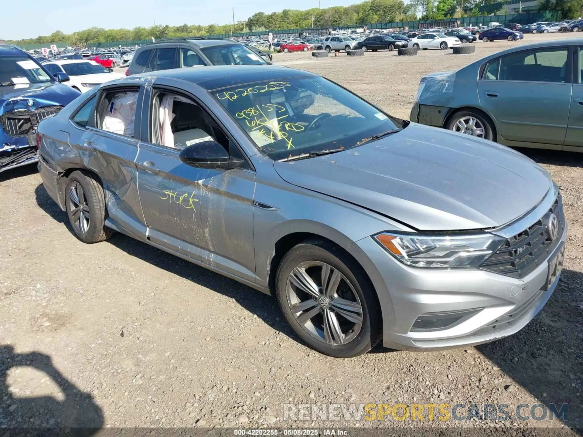 1 Photograph of a damaged car 3VWC57BUXKM224865 VOLKSWAGEN JETTA 2019
