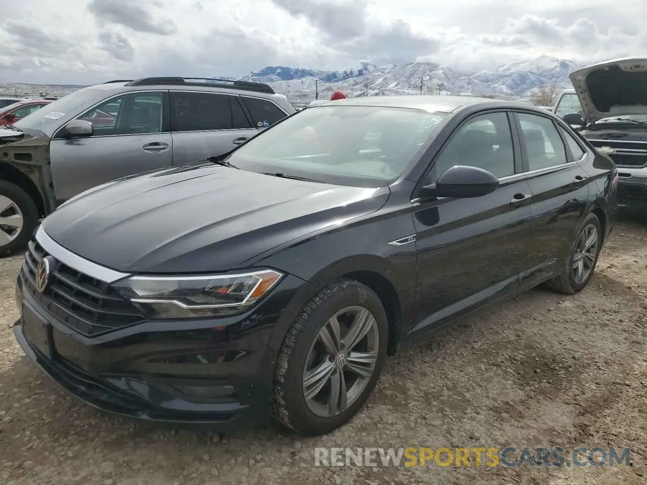 1 Photograph of a damaged car 3VWC57BUXKM237468 VOLKSWAGEN JETTA 2019