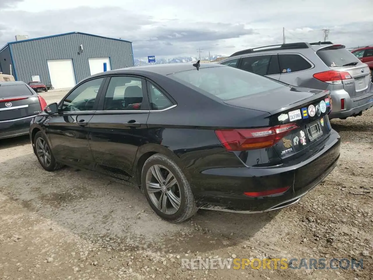 2 Photograph of a damaged car 3VWC57BUXKM237468 VOLKSWAGEN JETTA 2019