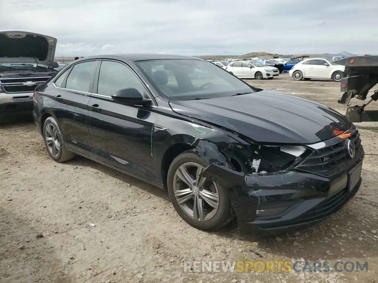 4 Photograph of a damaged car 3VWC57BUXKM237468 VOLKSWAGEN JETTA 2019
