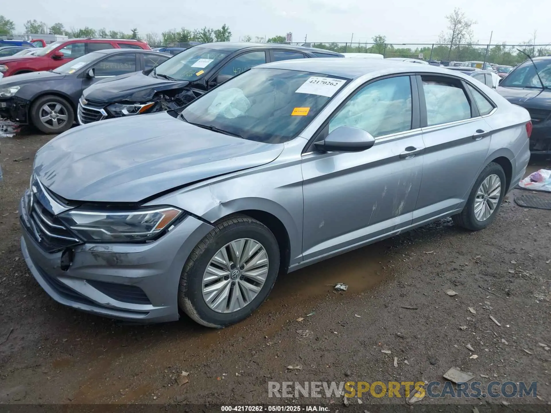 2 Photograph of a damaged car 3VWC57BUXKM249152 VOLKSWAGEN JETTA 2019