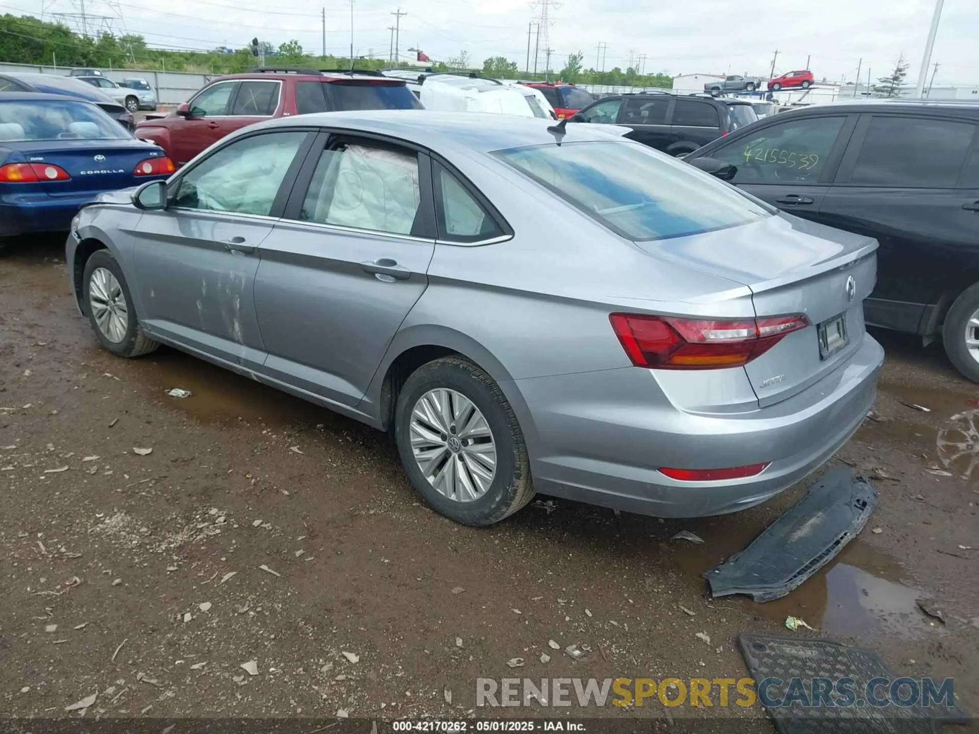 3 Photograph of a damaged car 3VWC57BUXKM249152 VOLKSWAGEN JETTA 2019