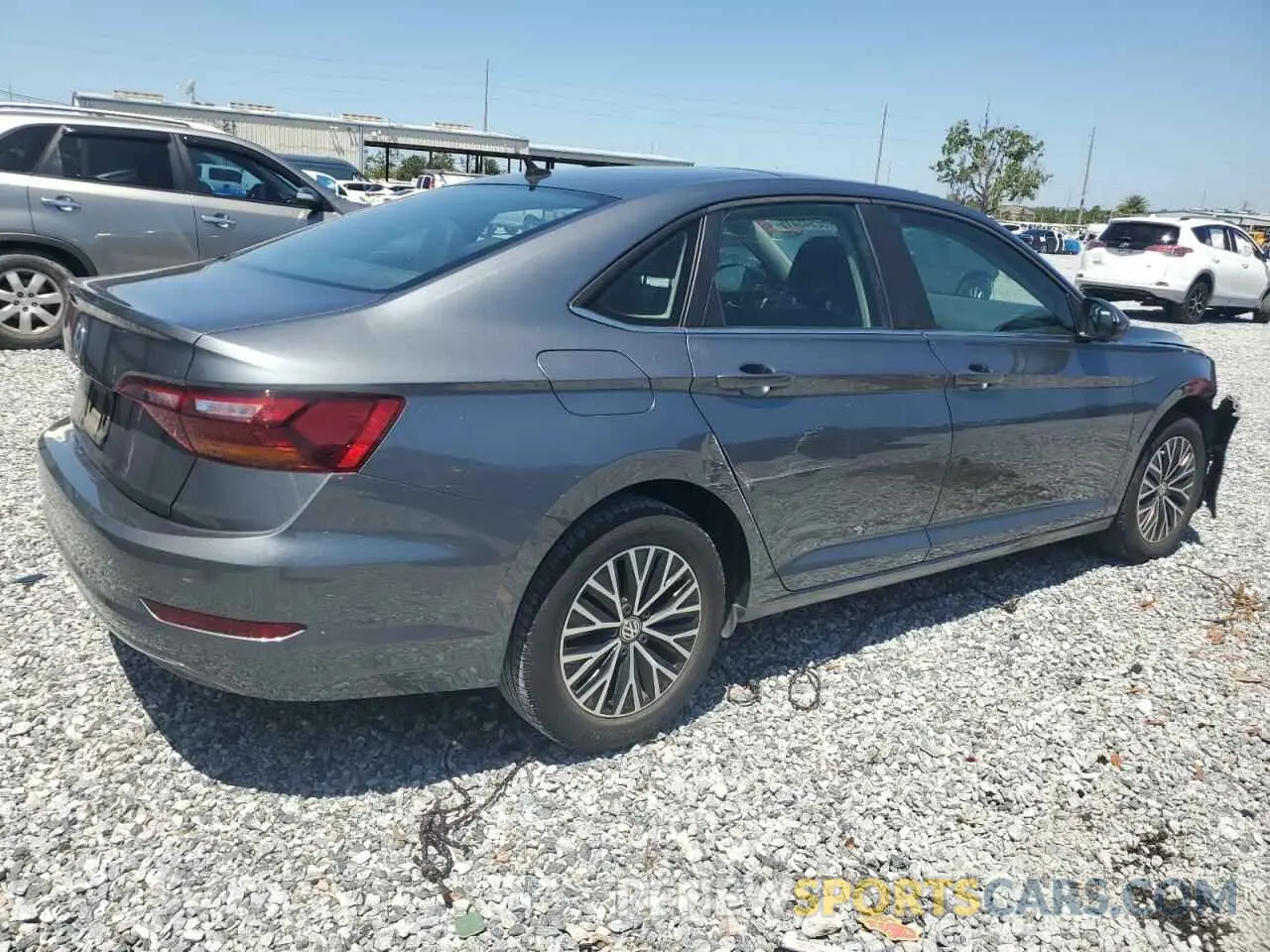 3 Photograph of a damaged car 3VWCB7BU0KM140286 VOLKSWAGEN JETTA 2019
