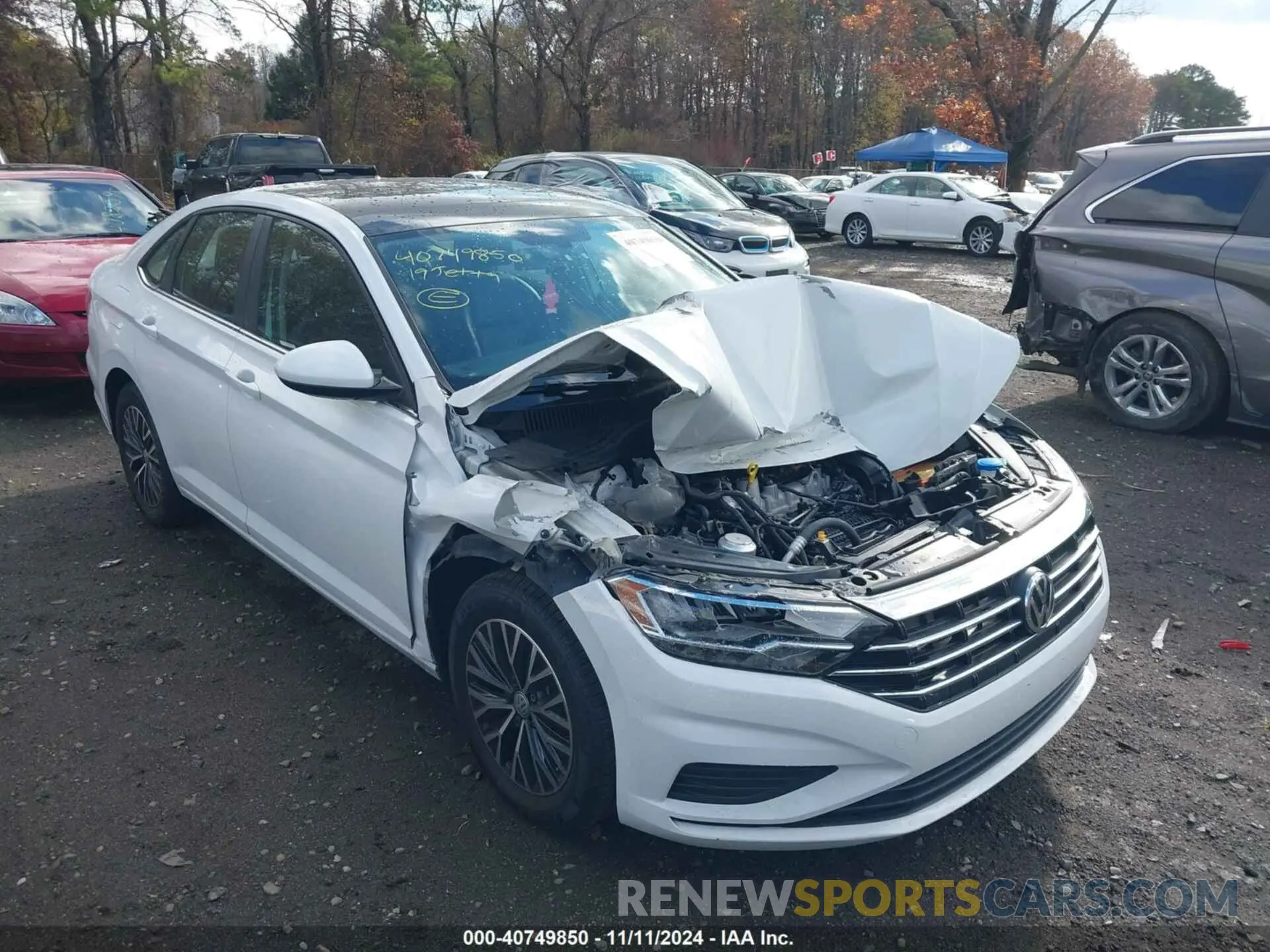 6 Photograph of a damaged car 3VWCB7BU0KM181873 VOLKSWAGEN JETTA 2019