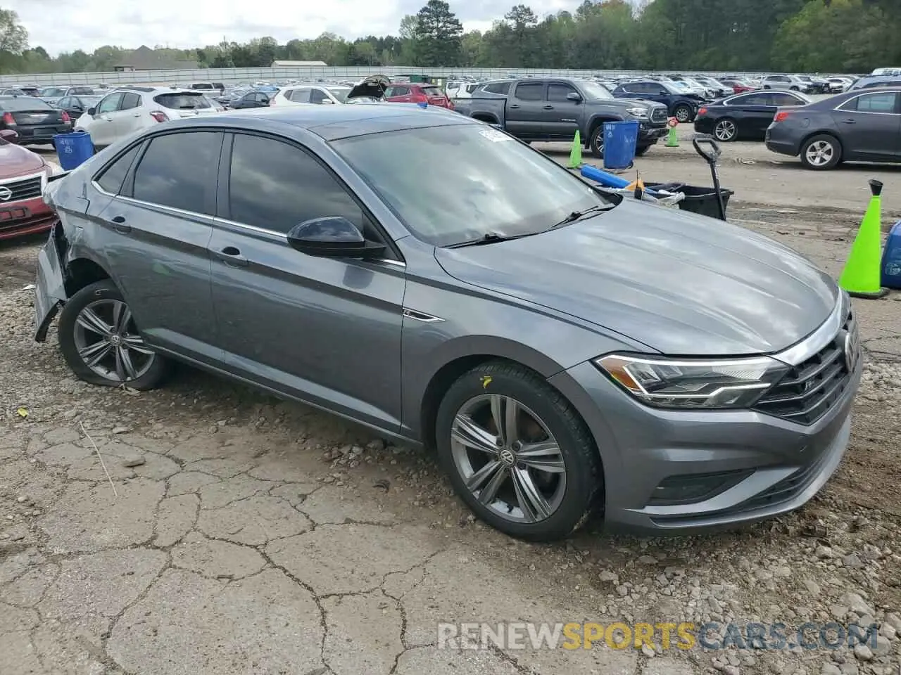 4 Photograph of a damaged car 3VWCB7BU0KM215505 VOLKSWAGEN JETTA 2019