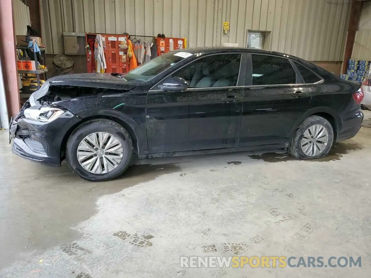 1 Photograph of a damaged car 3VWCB7BU0KM216184 VOLKSWAGEN JETTA 2019