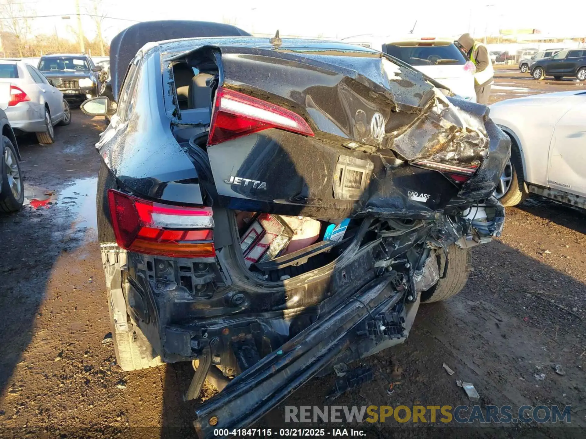 6 Photograph of a damaged car 3VWCB7BU0KM262890 VOLKSWAGEN JETTA 2019