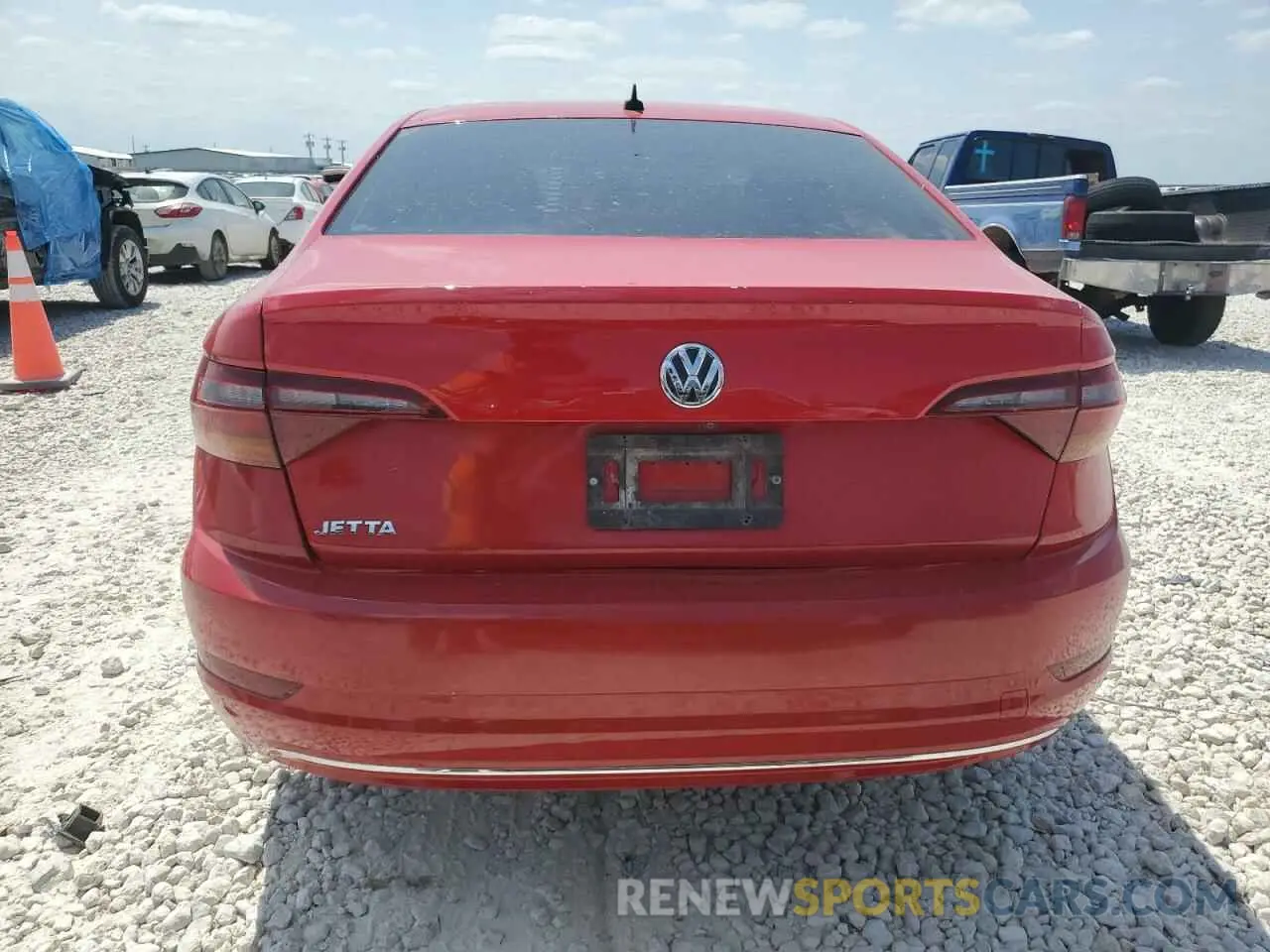 6 Photograph of a damaged car 3VWCB7BU1KM180098 VOLKSWAGEN JETTA 2019