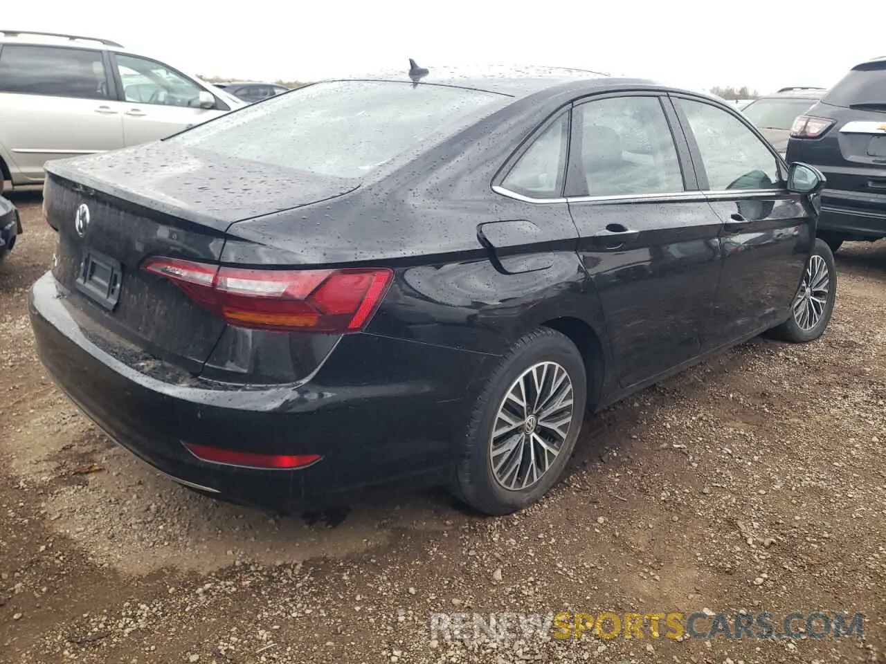 3 Photograph of a damaged car 3VWCB7BU1KM197029 VOLKSWAGEN JETTA 2019