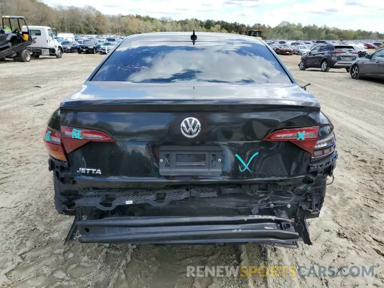 6 Photograph of a damaged car 3VWCB7BU1KM223936 VOLKSWAGEN JETTA 2019