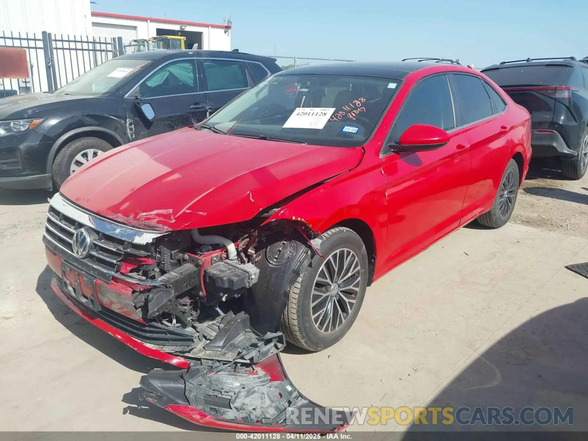 2 Photograph of a damaged car 3VWCB7BU1KM228828 VOLKSWAGEN JETTA 2019