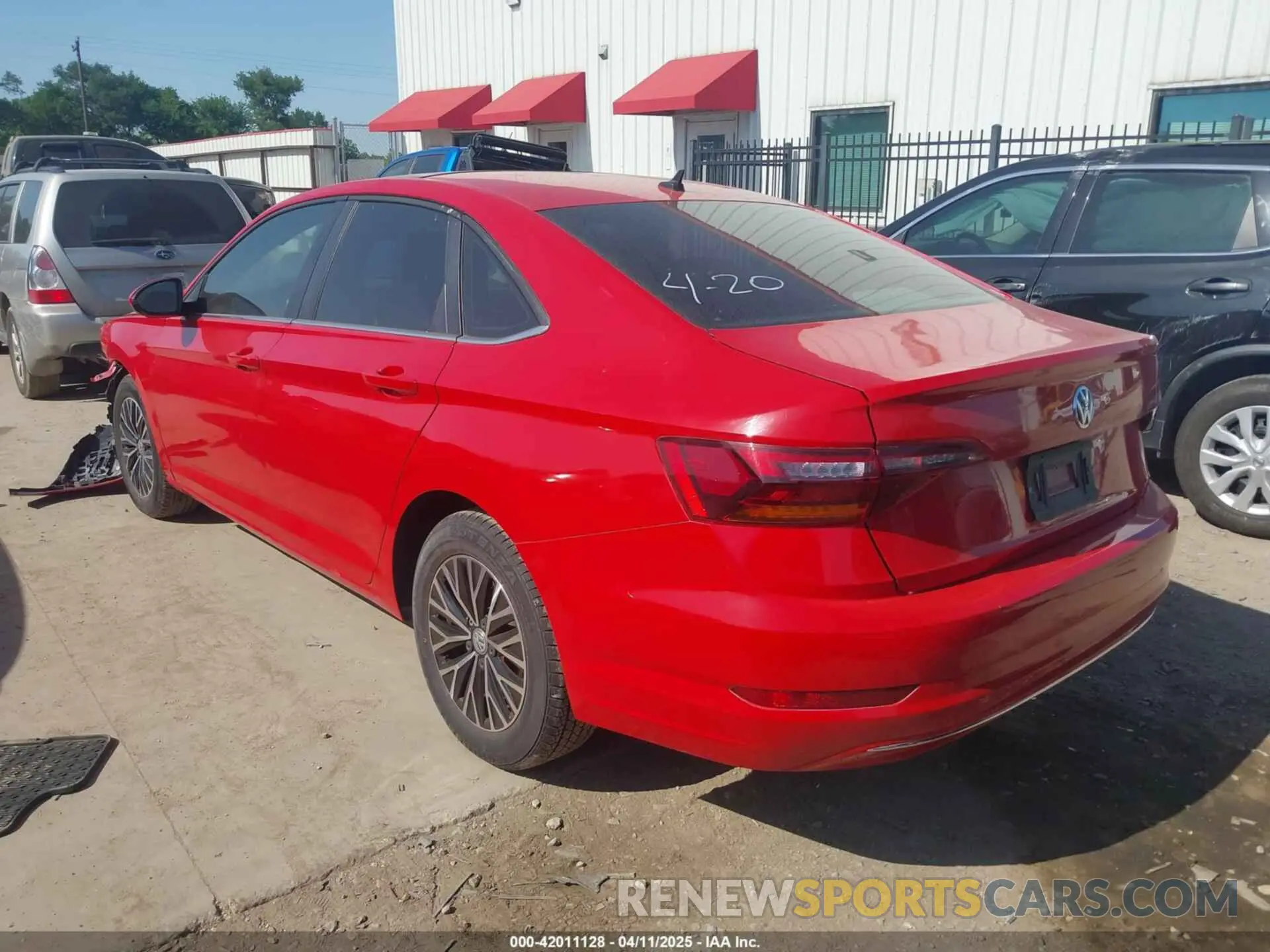 3 Photograph of a damaged car 3VWCB7BU1KM228828 VOLKSWAGEN JETTA 2019