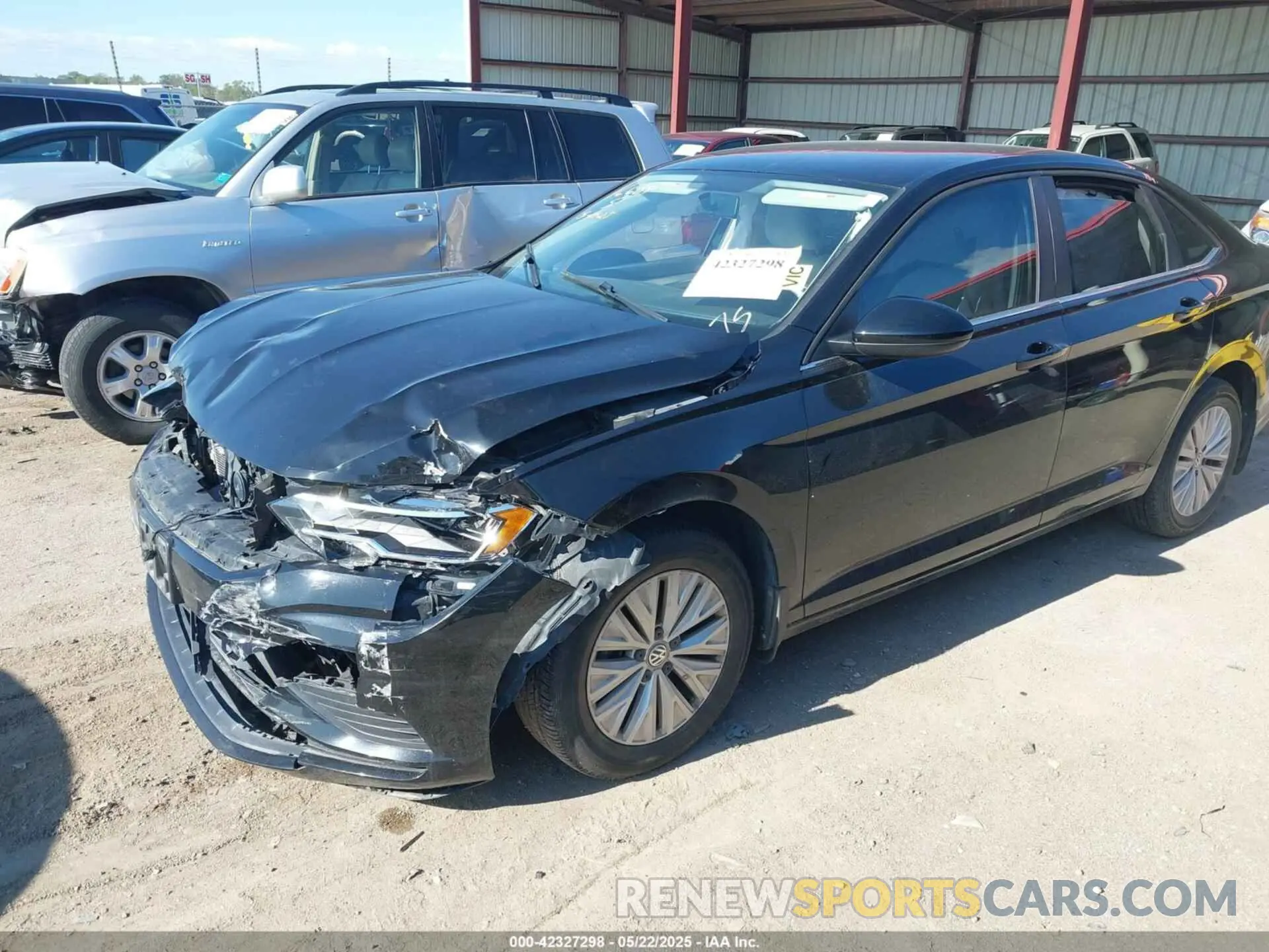 2 Photograph of a damaged car 3VWCB7BU1KM235505 VOLKSWAGEN JETTA 2019