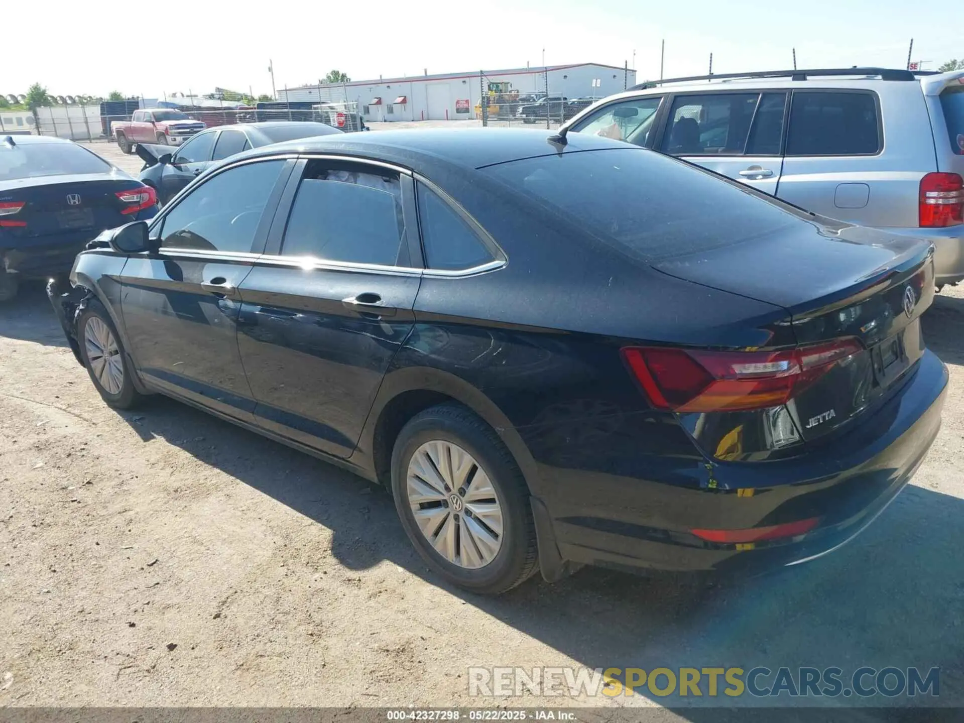 3 Photograph of a damaged car 3VWCB7BU1KM235505 VOLKSWAGEN JETTA 2019