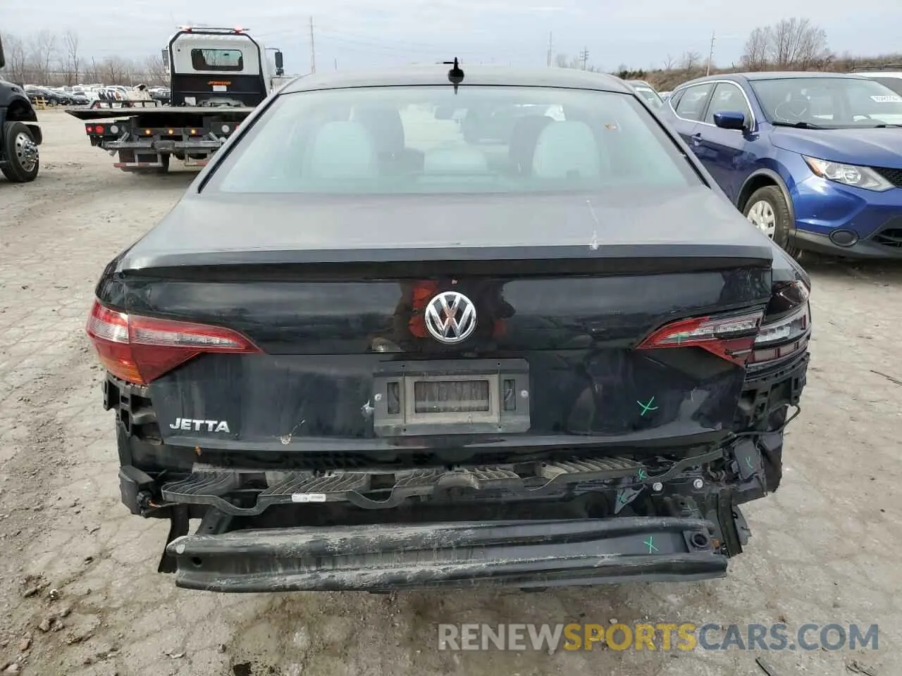 6 Photograph of a damaged car 3VWCB7BU1KM236864 VOLKSWAGEN JETTA 2019