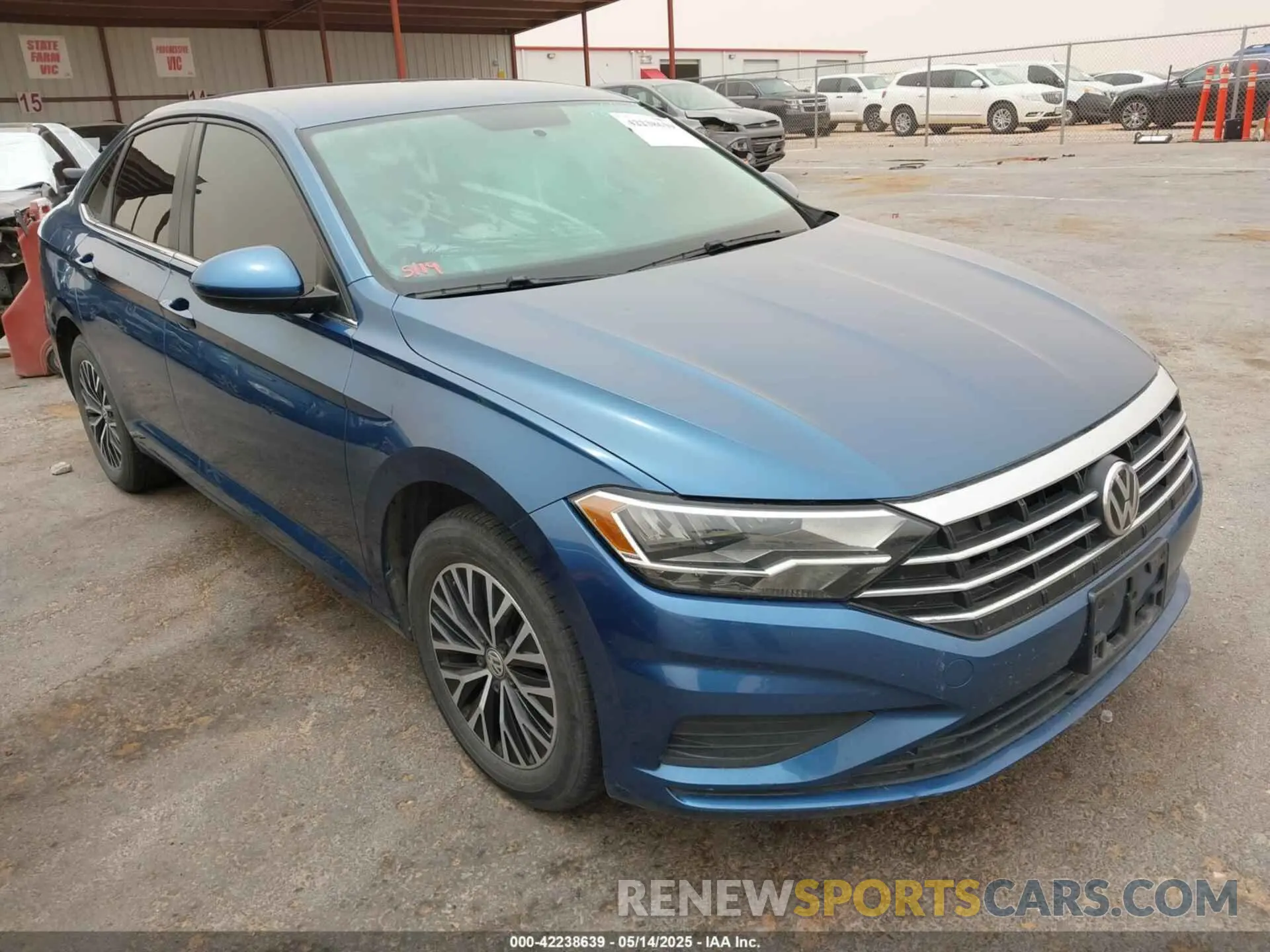 1 Photograph of a damaged car 3VWCB7BU1KM245080 VOLKSWAGEN JETTA 2019