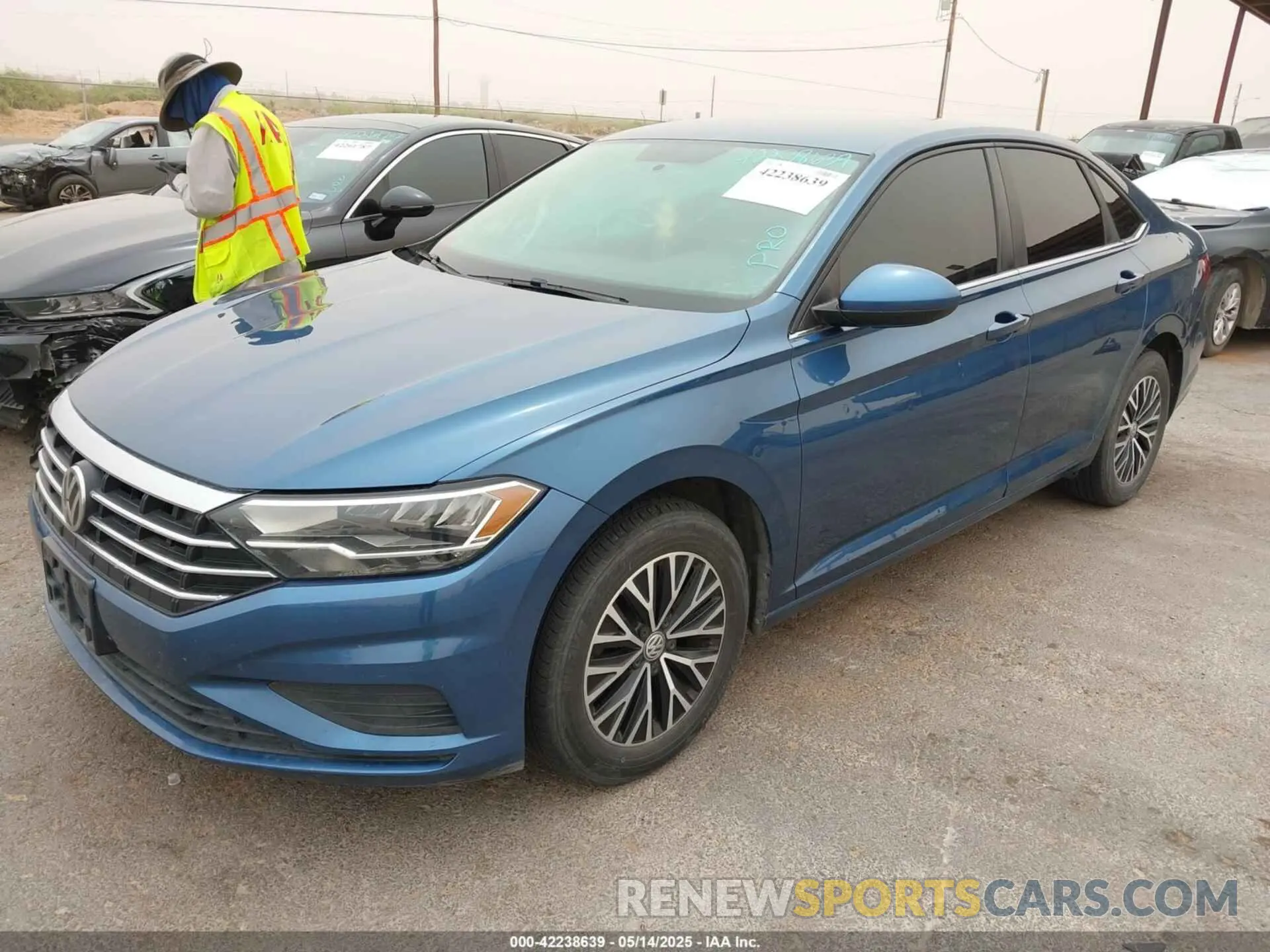 2 Photograph of a damaged car 3VWCB7BU1KM245080 VOLKSWAGEN JETTA 2019