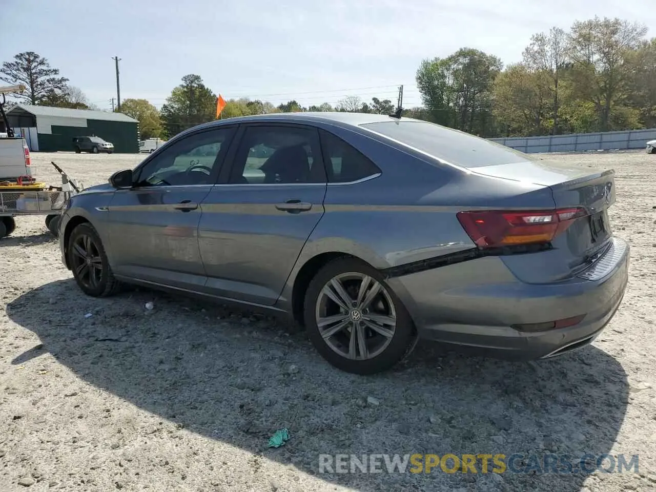 2 Photograph of a damaged car 3VWCB7BU1KM255172 VOLKSWAGEN JETTA 2019