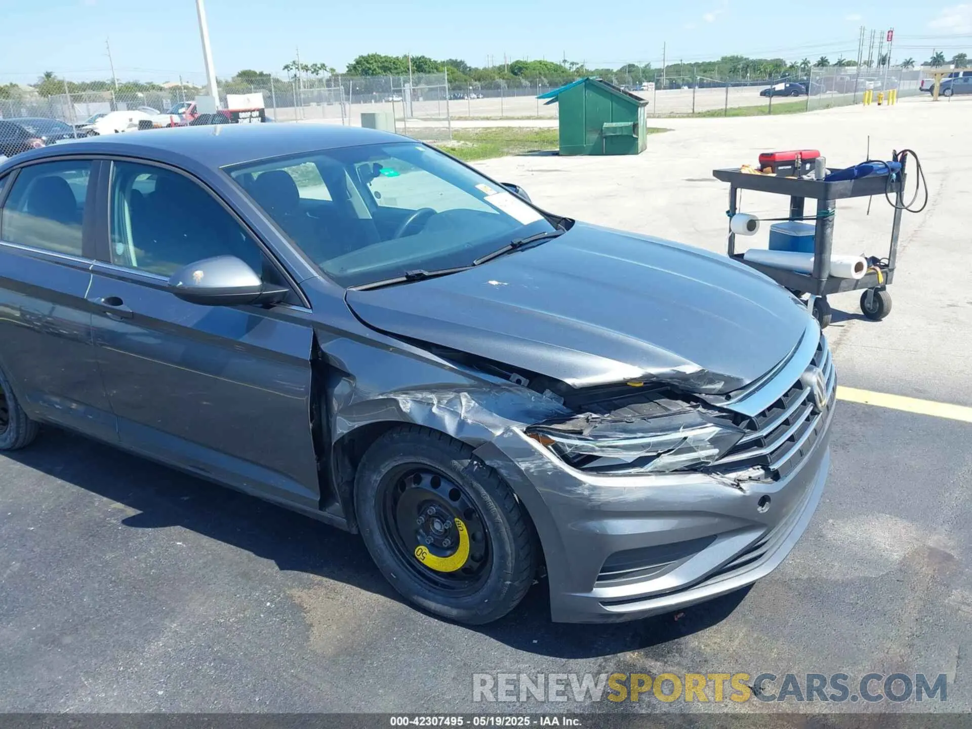 6 Photograph of a damaged car 3VWCB7BU2KM126146 VOLKSWAGEN JETTA 2019