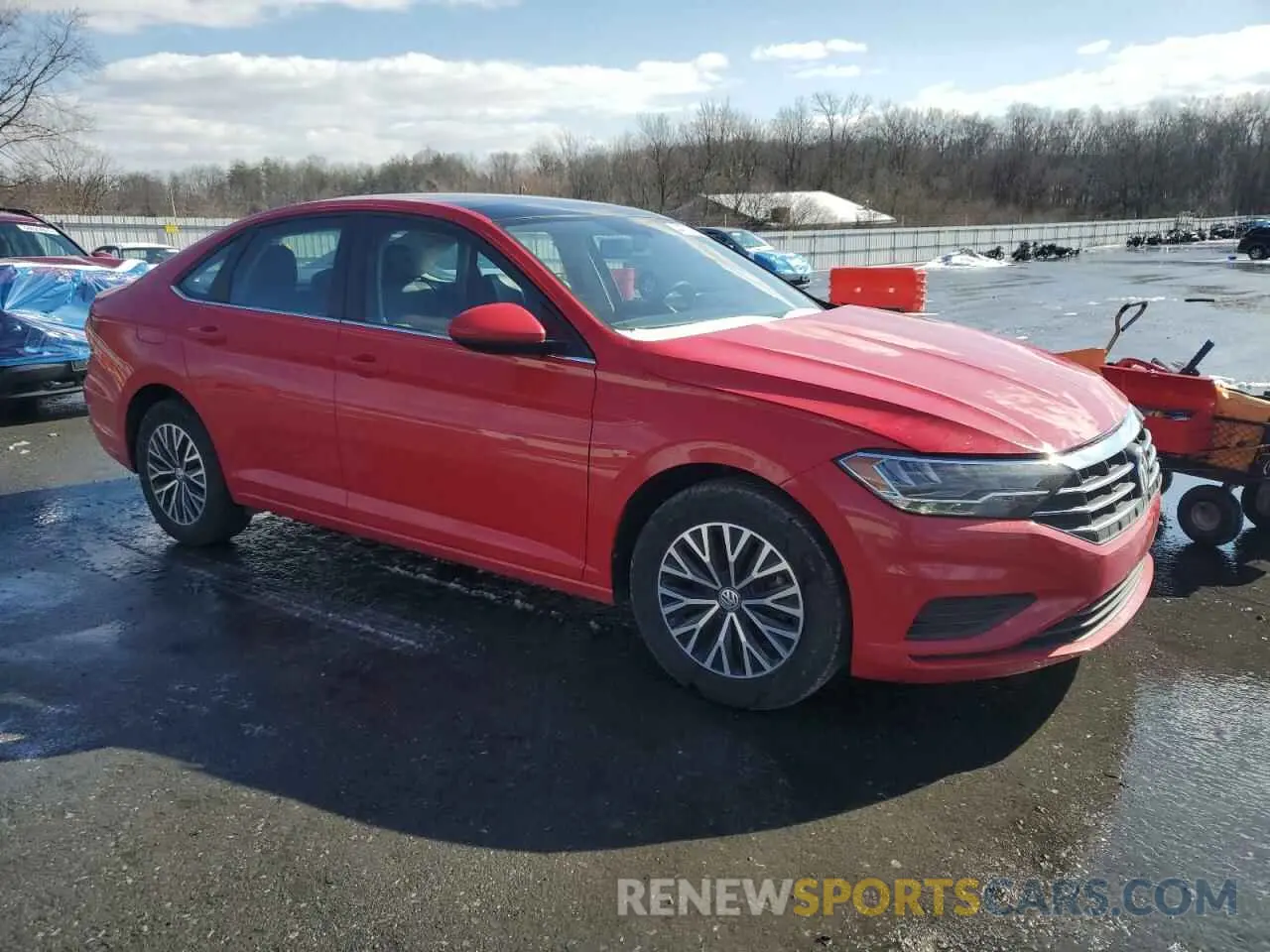 4 Photograph of a damaged car 3VWCB7BU2KM205400 VOLKSWAGEN JETTA 2019