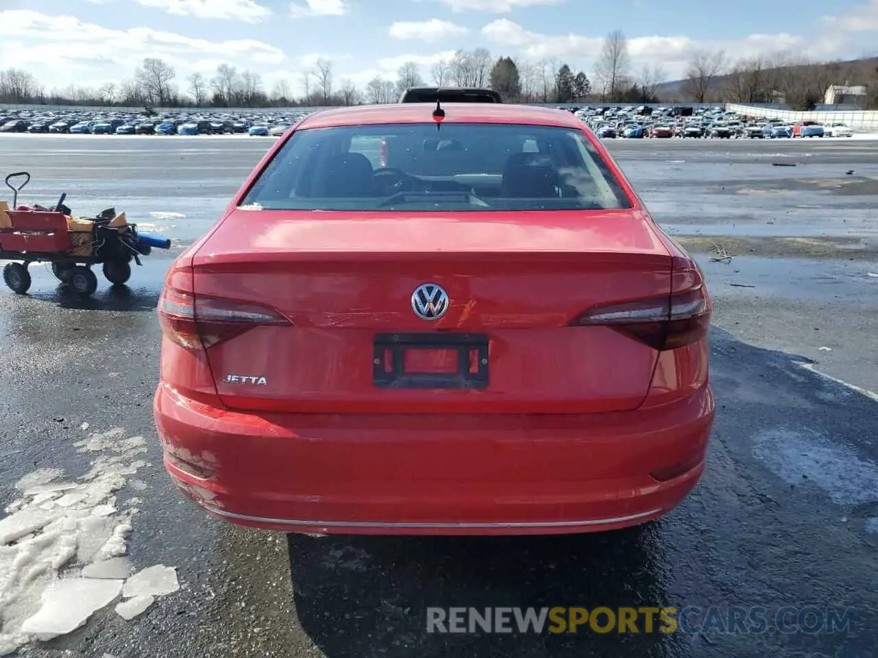 6 Photograph of a damaged car 3VWCB7BU2KM205400 VOLKSWAGEN JETTA 2019