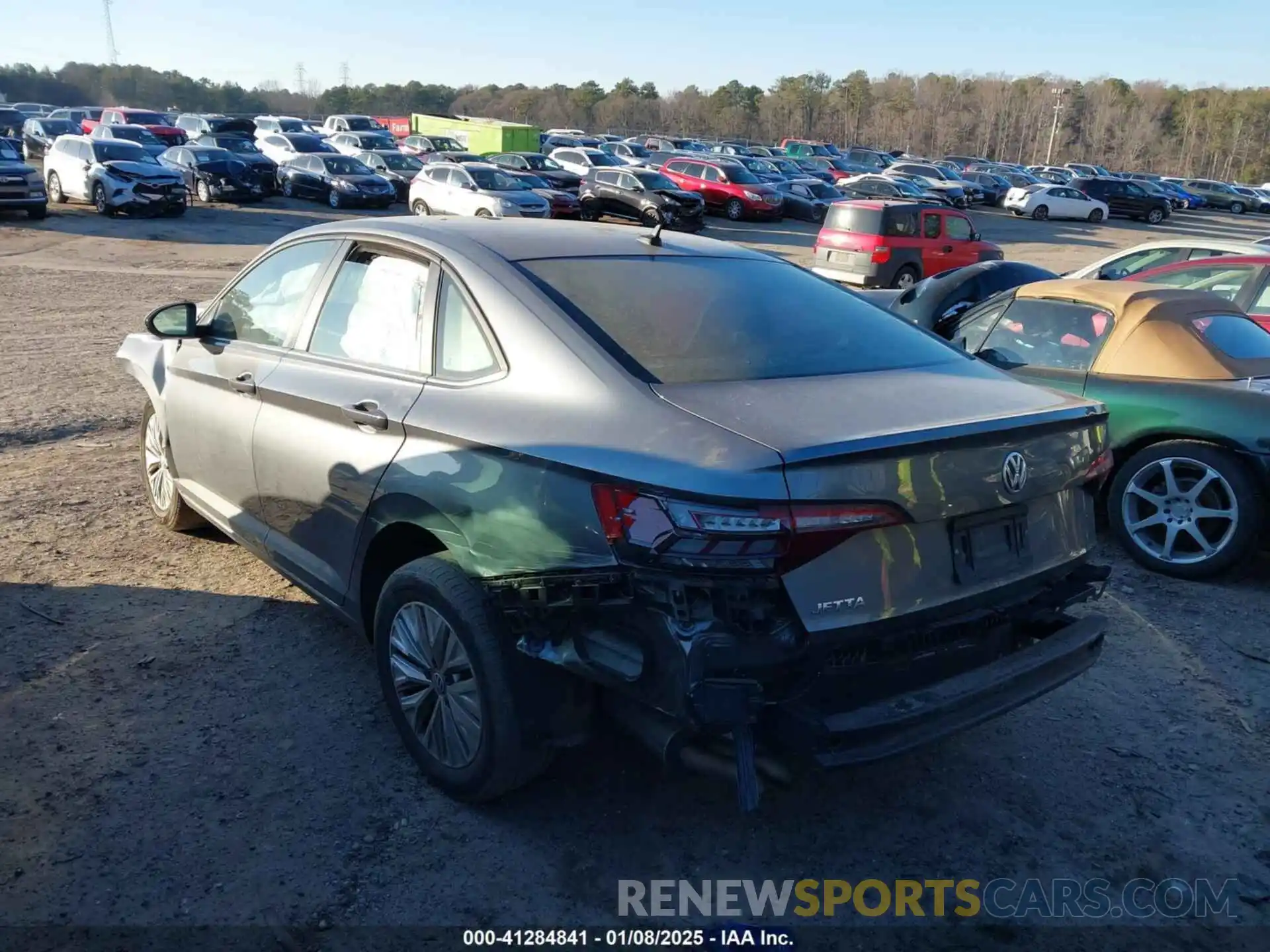 3 Photograph of a damaged car 3VWCB7BU2KM232354 VOLKSWAGEN JETTA 2019