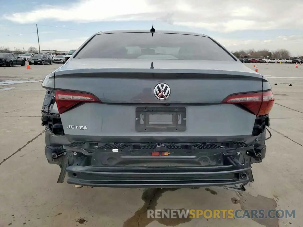 6 Photograph of a damaged car 3VWCB7BU2KM252913 VOLKSWAGEN JETTA 2019