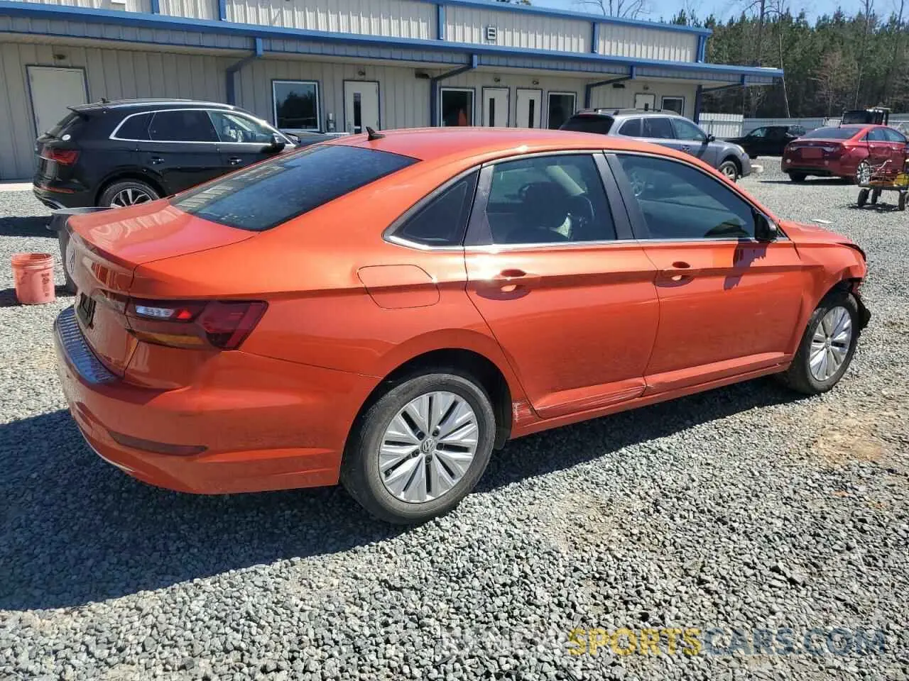 3 Photograph of a damaged car 3VWCB7BU3KM189711 VOLKSWAGEN JETTA 2019